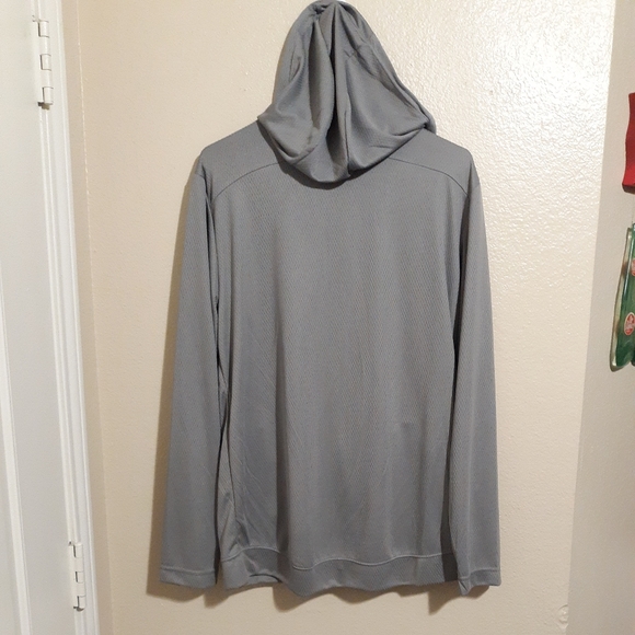 Pro Player Size L  Men's Soft Shell Jacket Full Zip Gray - Picture 4 of 6